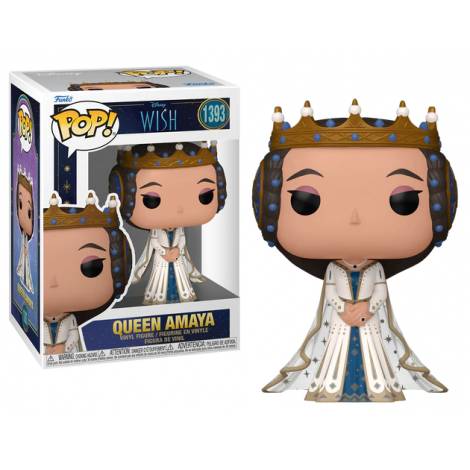 Funko Pop! Disney Wish - Queen Amaya #1393 Vinyl Figure