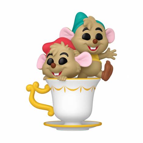 Funko Pop! Disney: Cinderella's 75th - Jaq & Gus Gus (in Cup) #1544 Vinyl Figure