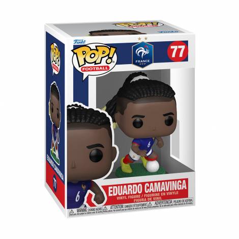 Funko Pop! Football: France - Eduardo Camavinga #77 Vinyl Figure