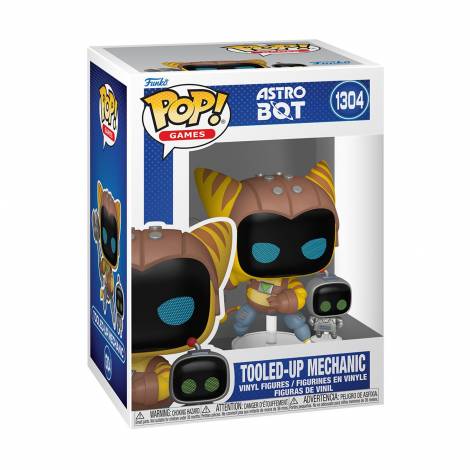 Funko Pop! Games: Astro Bot - Tooled-Up Mechanic #1304 Vinyl Figures