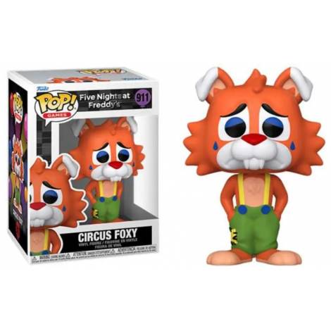 Funko Pop! Games: FNAF Five Nights at Freddys - Circus Foxy #911 Vinyl ...