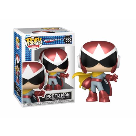 Funko Pop! Games: Megaman - Proto Man #1282 Vinyl Figure
