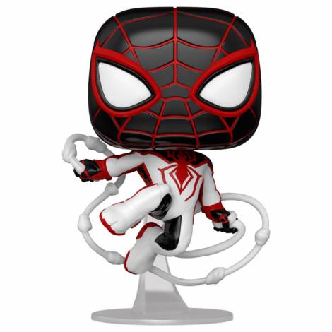 Funko POP Games: Miles Morales - Miles Morales (Track Suit) # Vinyl Figure