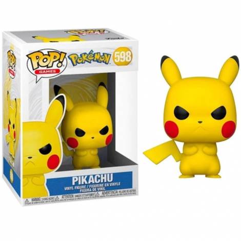 Funko Pop! Games: Pokemon - Grumpy Pikachu #598 Vinyl Figure