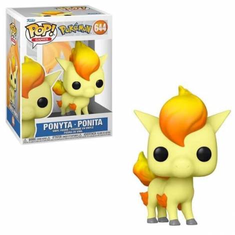 Funko Pop! Games: Pokemon - Ponyta #644 Vinyl Figure