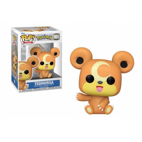 Funko Pop! Games: Pokemon - Teddiursa #985 Vinyl Figure