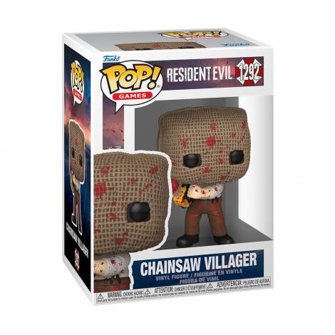 Funko Pop! Games: Resident Evil - Chainsaw Villager #1292 Vinyl Figure