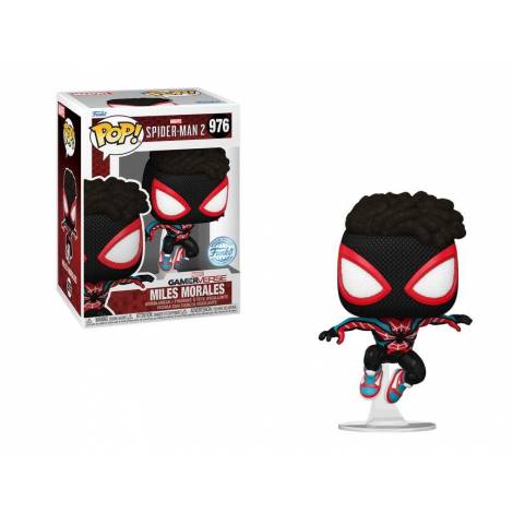 Funko Pop! Games: Spider-man 2 Video Game - Miles Morales (Upgraded Suit) (Special Edition) #970 Vinyl Figure