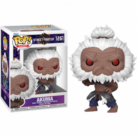 Funko Pop! Games: Street Fighter - Akuma* #1261 Vinyl Figure