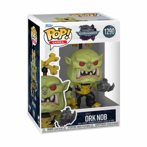 Funko Pop! Games: Warhammer - Ork Nob #1290 Vinyl Figure