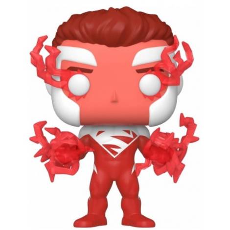 Funko Pop! Heroes: DC Super Heroes - Superman (Red) (Convention Limited Edition) #437 Vinyl Figure