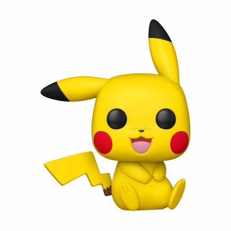 Funko Pop! Jumbo: Pokemon - Pikachu (Sitting) #1268 Vinyl Figure (10