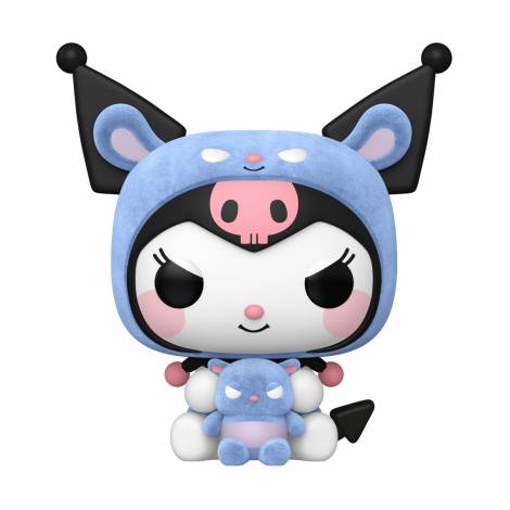 Funko Pop!: Kuromi - Kuromi as Baku (Flocked) #111 Vinyl Figure