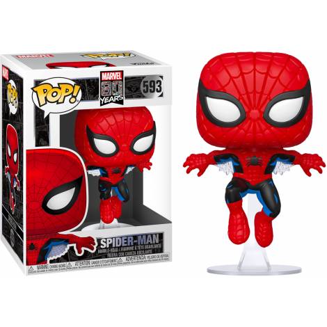 Funko POP Marvel: 80th - First Appearance Spider-Man #593 Vinyl Figure