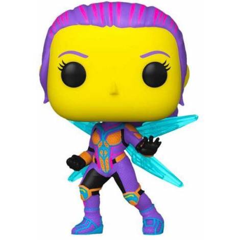 Funko Pop! Marvel: Ant-Man and the Wasp - Wasp (Blacklight) (Special Edition) #341 Bobble-Head Vinyl Figure