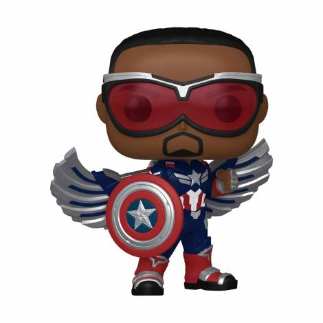 Funko Pop! Marvel: Captain America Brave New World - Captain America #1364 Bobble-Head Vinyl Figure