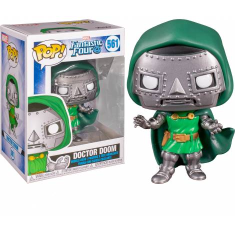 Funko POP! Marvel: Fantastic Four - Doctor Doom #561 Bobble-Head Vinyl Figure