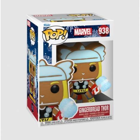 Funko POP! Marvel: Holiday - Gingerbread Thor #938 Vinyl Figure (50663) 889698506632