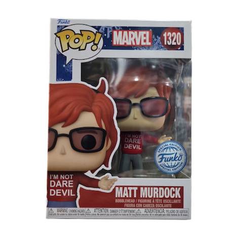 Funko Pop! Marvel: Matt Murdock (I'm Not Daredevil) (Special Edition) #1320 Bobble-Head Vinyl Figure