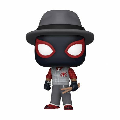 Funko Pop! Marvel: Spider Man 2 Game Verse - City Sounds Suit Miles Morales #1028 Bobble-Head Vinyl Figure