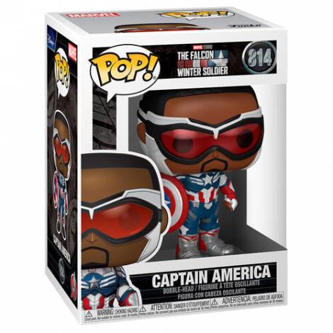 Funko POP! Marvel: The Falcon & Winter Soldier - Captain America #814 Vinyl Figure