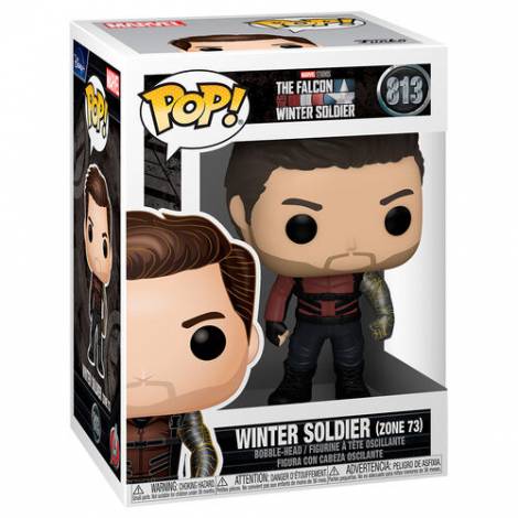 Funko POP! Marvel: The Falcon & Winter Soldier - Winter Soldier (Zone 73) #813 Vinyl Figure