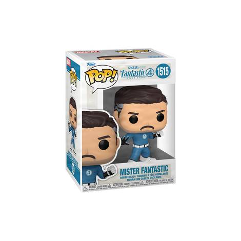 Funko Pop! Marvel: The Fantastic 4 First Steps - Mister Fantastic #1515 Bobble-Head Vinyl Figure