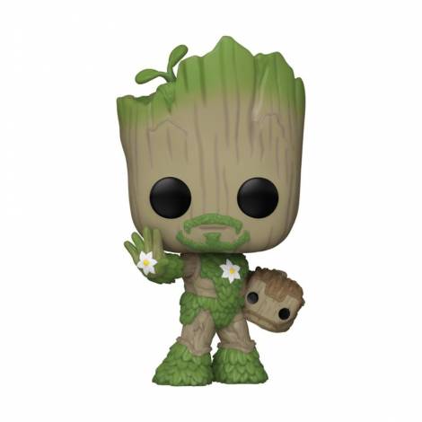 Funko Pop! Marvel: We Are Groot - Groot as Iron Man #1393 Bobble-Head Vinyl Figure