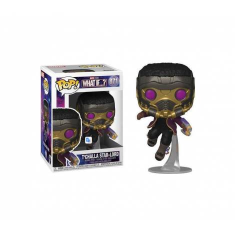Funko POP! Marvel: What If...? - T'Challa Star-Lord #871 Bobble-Head (55812)