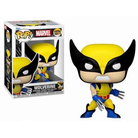 Funko Pop! Marvel: Wolverine 50th - Wolverine (Classic) #1371 Bobble-Head Vinyl Figure