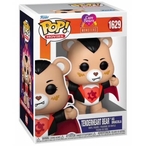 Funko Pop! Movies: Carebears x Universal Monsters - Tenderheart Bear as Dracula #1629 Vinyl Figure