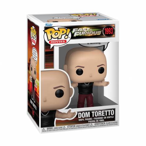 Funko Pop! Movies: Fast & Furious - Dom Toretto #1993 Vinyl Figure