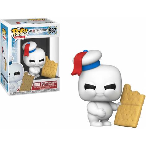 Funko POP! Movies - Ghostbusters : Mini Puft w/ Graham Cracker #937 Vinyl Figure