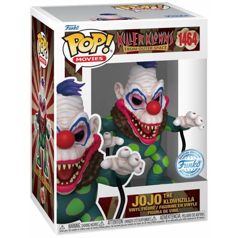 Funko Pop! Movies: Killer Klowns from Outer Space - Jojo the Klownzilla (with Strings) (Special Edition) #1464 Vinyl Figure