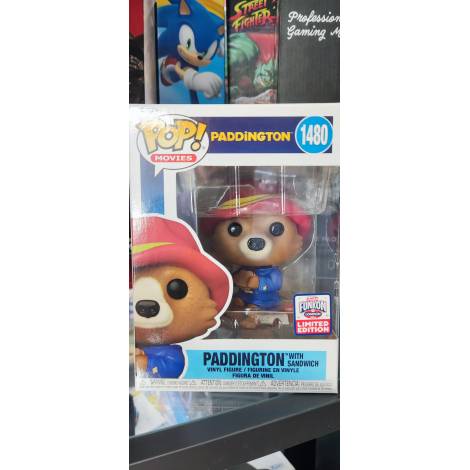 Funko Pop! Movies: Paddington – Paddington with Sandwich (Funkon London Convention 2024) #1480 Vinyl Figure