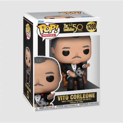 Funko Pop! Movies: The Godfather 50th Anniversary - Vito Corleone #1200 Vinyl Figure (61529) (889698615297)
