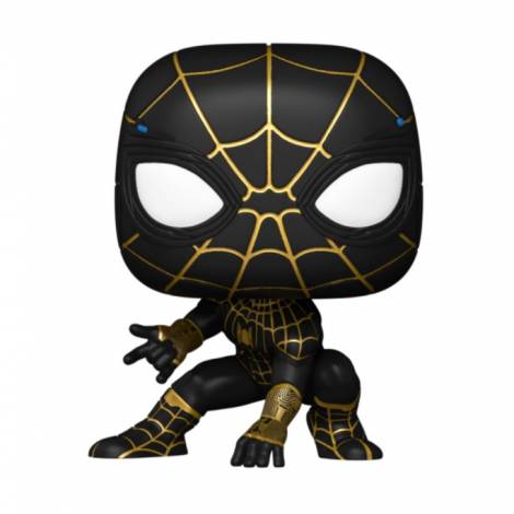 Funko POP! Marvel: Spider-Man: No Way Home - Spider-Man (Black & Gold Suit) #911 Vinyl Figure (56827)
