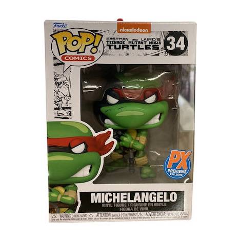 Funko POP! Ninja Turtles : Leonardo #32 PX Exclusive Vinyl Figure 889698606523
