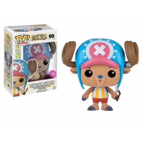 FUNKO POP ! ONE PIECE - Animation N° 99 - Chopper (Flocked)