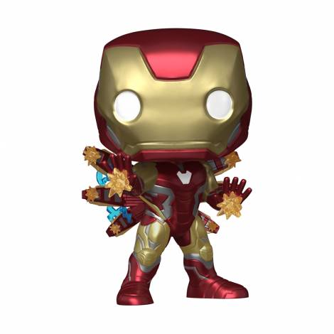 Funko Pop! Plus: The Infinity Saga - Iron Man (Glows in The Dark) #1555 Bobble-Head Vinyl Figure