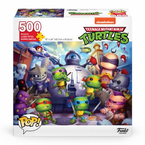 Funko Pop! Puzzles: Teenage Mutant Ninja Turtles Puzzle (500 Pieces)