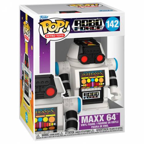 Funko Pop! Retro Toys: Robo Force - Maxx 64 #142 Vinyl Figure