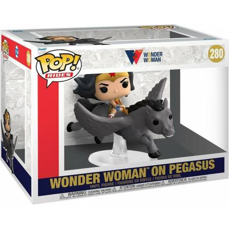 Funko POP! Rides: DC WW80th - Wonder Woman On Pegasus #280 Vinyl Figure
