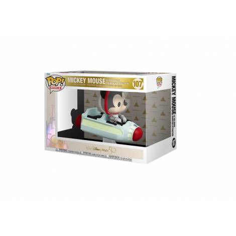 Funko POP! Rides: Walt Disney World - MICKEY MOUSE AT THE SPACE MOUNTAIN ATTRACTION Vinyl Figure #107 (889698453431) -(45343)
