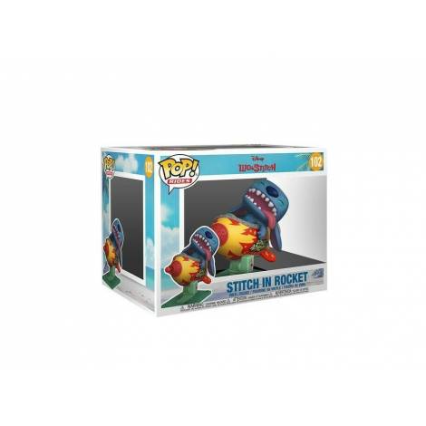 Funko POP! Rides: Lilo & Stitch- Stitch in Rocket #102 Vinyl Figure