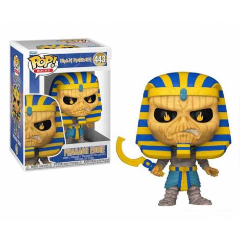 Funko Pop! Rocks: Iron Maiden - Pharaoh Eddie #443 Vinyl Figure