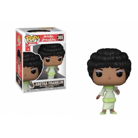 Funko Pop! Rocks: The Queen of Soul - Aretha Franklin (Green Dress) #365 Vinyl Figure