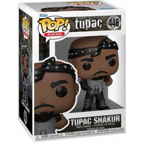 FUNKO POP! ROCKS: TUPAC - TUPAC SHAKUR (CALIFORNIA LOVE) #446 VINYL FIGURE