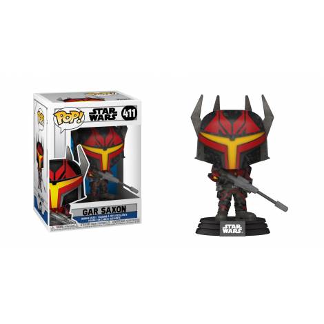 Funko POP! Star Wars: Clone Wars - Gar Saxon #411 Vinyl Figure