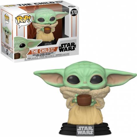 Funko POP! Star Wars: Mandalorian - The Child w/cup #378 Vinyl Figure